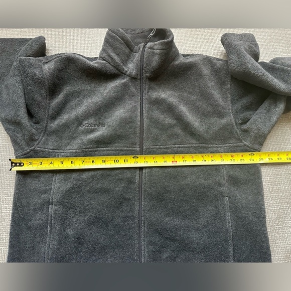 Columbia Men’s Fleece Sweatshirt Size Large in Gray - Picture 6 of 11